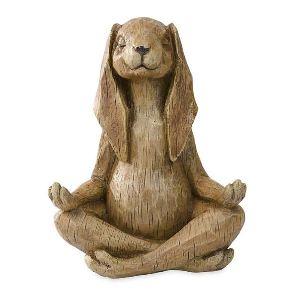Mediterande Sculpture Yoga Gesture Statue Ornament - spot-myynti