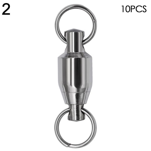 10 st Fishing Rolling Swivel Connector Heavy Duty Ball 2 - spot sales 2