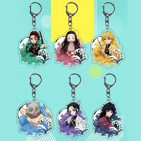 Demon Slayer Key Rings - on stock 6