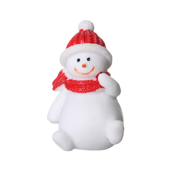 1st Julfigurer Miniatyrsnögubbe Jultomten JULTRÄD - high quality