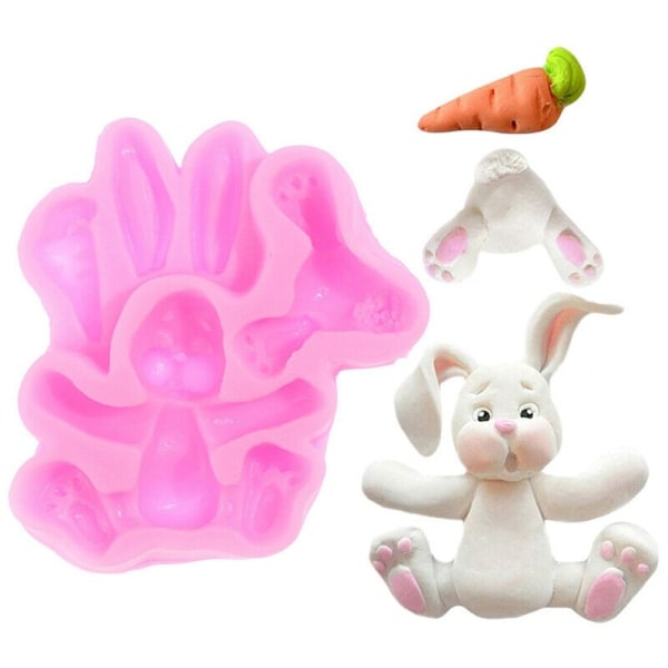 Muotti Fondant-muotti MOLD Rabbit Rabbit - spot-myynti Rabbit