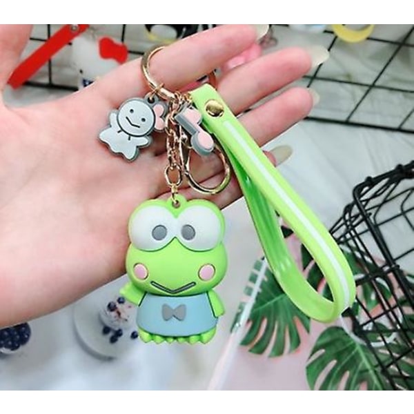 Sanrio Nyckelring Kitty Keroppi Badtz Pom Purin Chinnamoroll Kuromi Key - stock Melody