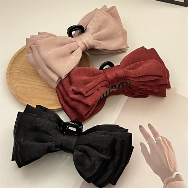 Bow Grab Clip RED - varastossa red