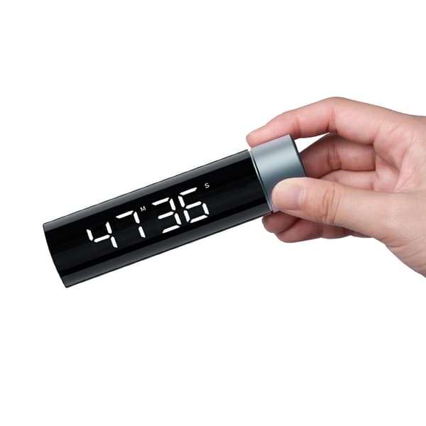 Digital Kitchen Timer LED Display 30mm*112mm*36mm svart - on stock