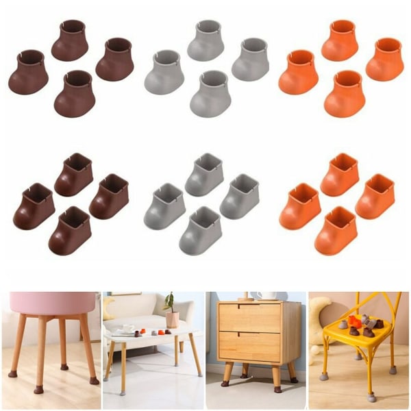 4st/ Set Stol Cover Stol Fotdyna - on stock Orange Square-Square