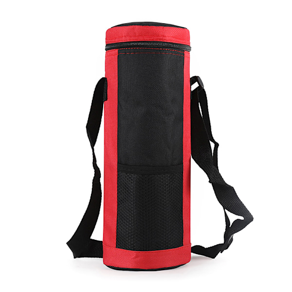 Vattenflaska kylväska Vattenflaska påse Utomhusresor - on stock Red
