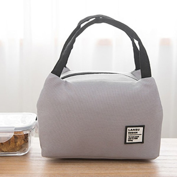 Lounaspussi Lounaslaatikko GREY - varastossa grey