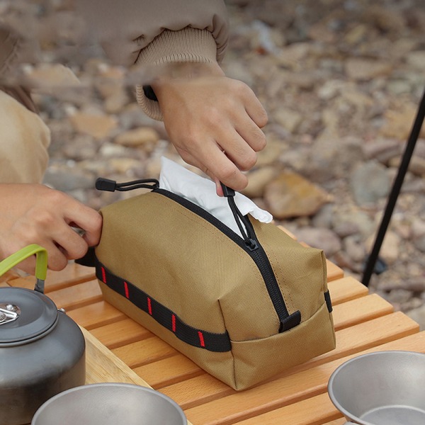 Utomhus Camping Tissue Box Hållare Vattentät Servettpapper Tissu - on stock python camouflage