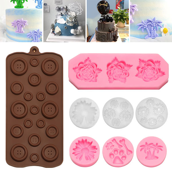Cake Form Cupcake Pan 08 - stock