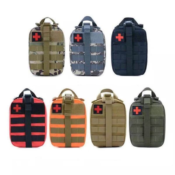 Tactical Bag Survival Pouch RED - varastossa red