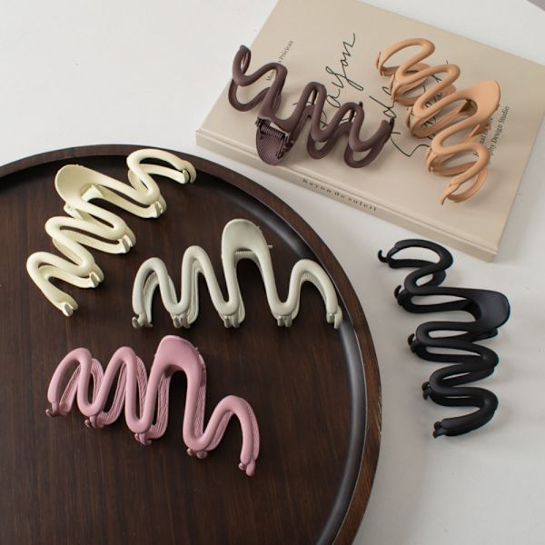 Alloy Hair Crab Hiusklipsi MUSTA - korkea laatu black