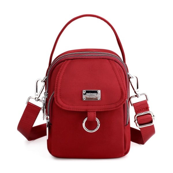 Handväska Crossbody Väskor WINE RED - stock wine red