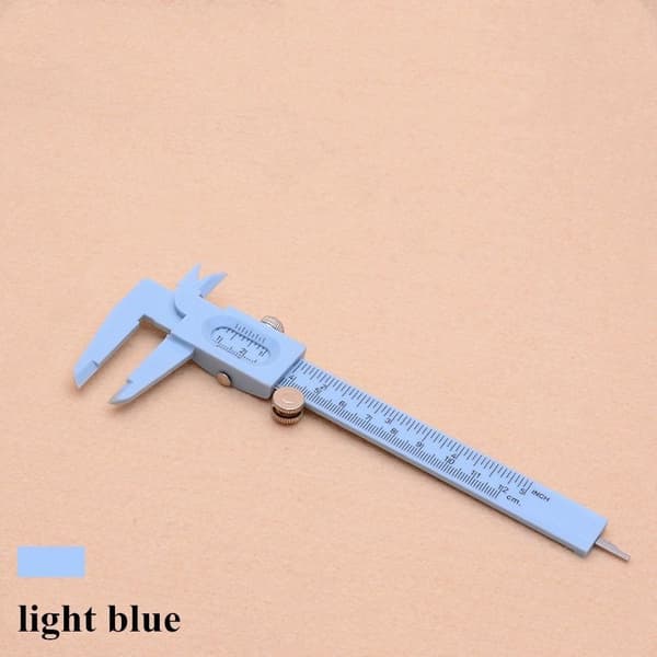 4 kpl Mini Caliper Vernier Caliper Double Scale - varastossa