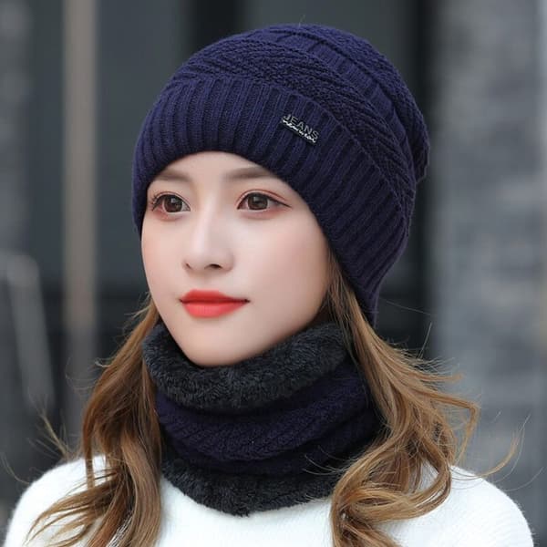 Mössa Halsduk CAP - on stock Black