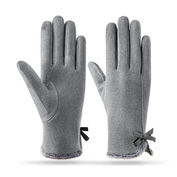 Varma handskar Ridhandskar GRÅ - high quality grey