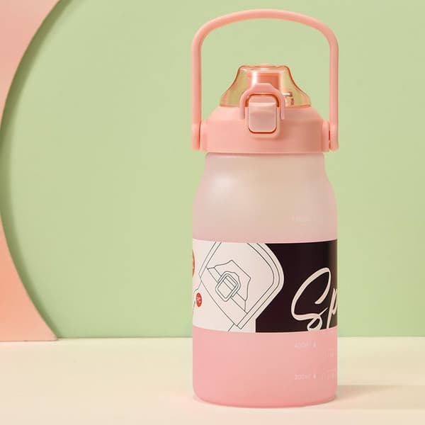 Vattenflaskor Drickskopp ROSA 1600ML - stock