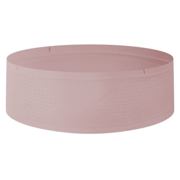 Stickad dold midjeväska Stretch midjepack PINK - spot försäljning pink M