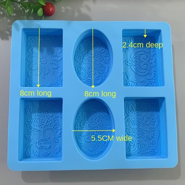 Molds Form BLÅ - on stock Blue