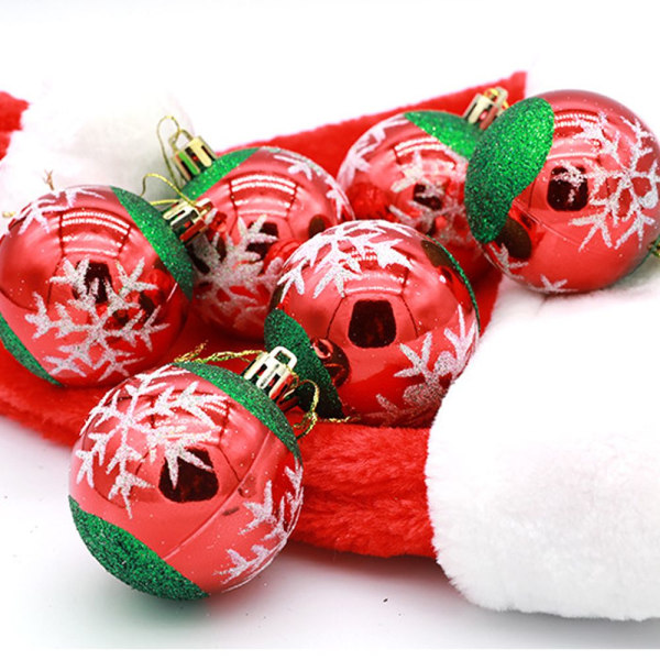 6CM 6st Ball Bauble Drop Pendant E - spot försäljning