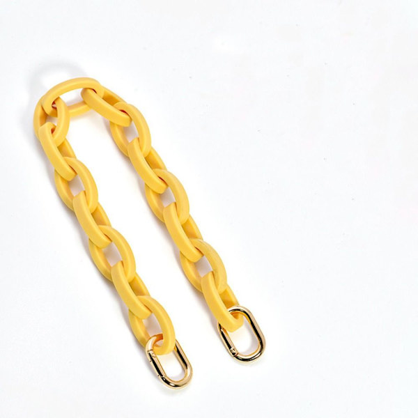 Resin Chain Bag Strap KELTAINEN - varastossa yellow