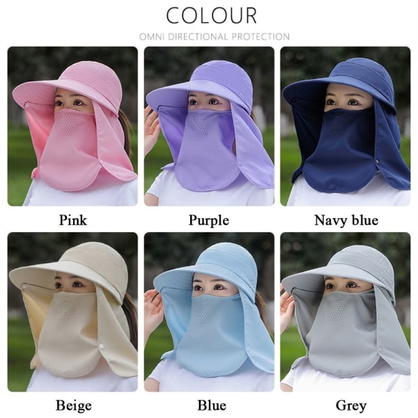 Solhatt MARINBLÅ - stock navy blue