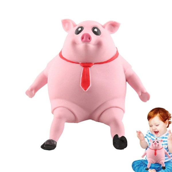 Pig Decompression Leksaker Figur Stretchy Toys STOR - stock Large