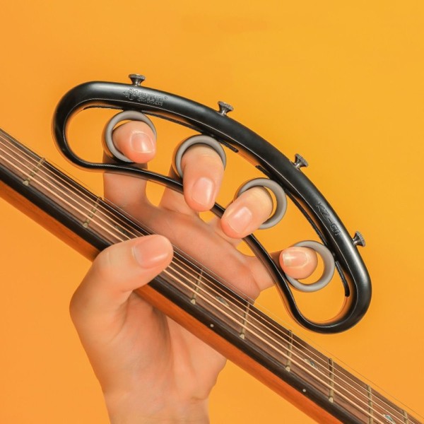 Guitar Finger Expander Piano Finger Stretcher SVART - spot försäljning Black