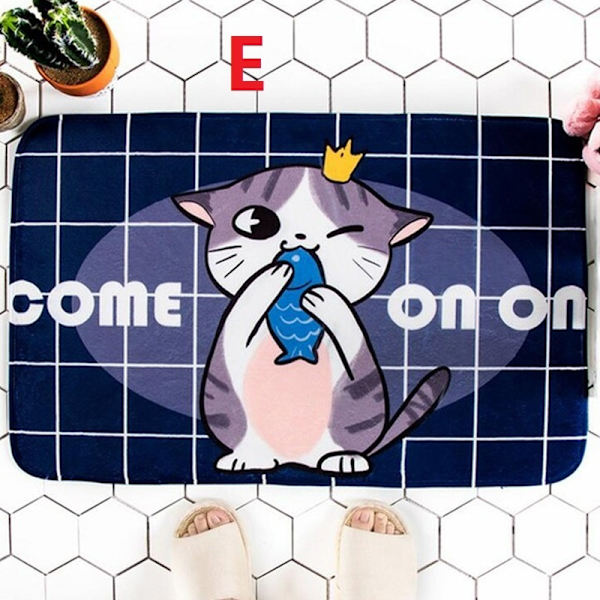 Cute Cartoon Animal Dog Floor Mats Gateway - on stock J
