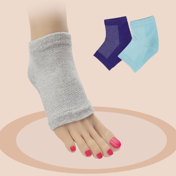 2 paria kosteuttavia kantapääsukkia Footprint sukat GREY - spot ale grey