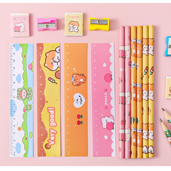 5 st Pencil Eraser Set Pencil Box - spot sales C
