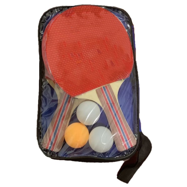 Bordtennis Paddlar Case Ping Pong Rackets Väska RÖD - high quality red