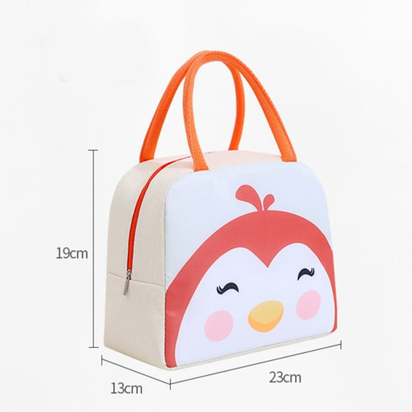 Lounaskassi Cartoon Animal RICE WHITE PENGUIN - varastossa Rice White Penguin
