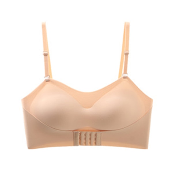 Naisten etusolki Lift Up Bra olkaimeton Invisible Underwire Bra - varastossa skin M