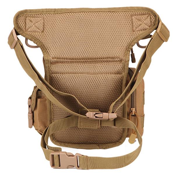 Taktisk Drop Leg Bag Lår Utility Midjepåse Vandring Casual - stock ACU