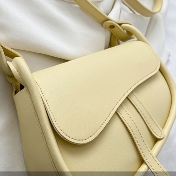Sadelväska Axelväska VIT - on stock white