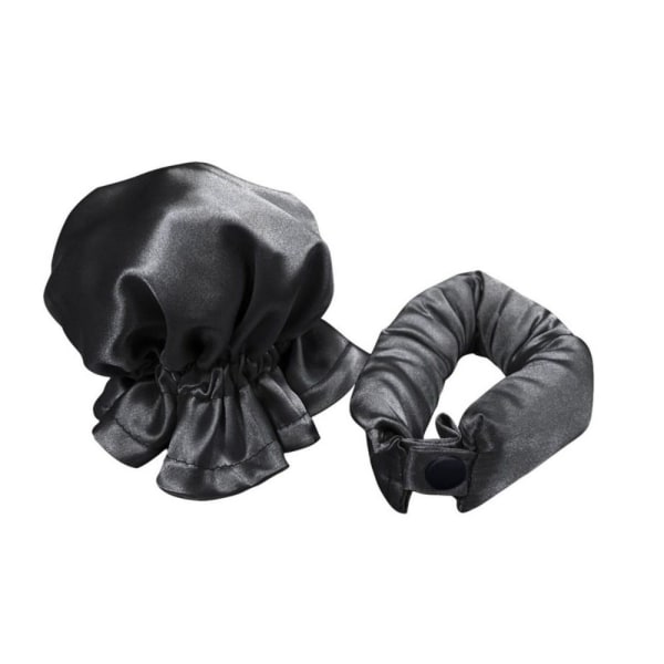 Heatless Curl Stick Wave Form Curl Rod BLACK - varastossa black