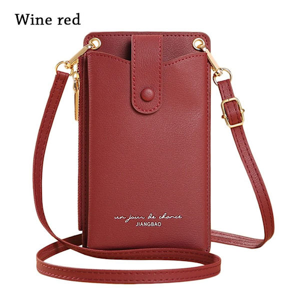 Skuldertaske Crossbody-taske WINE RED - stock wine red