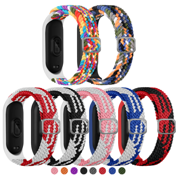 För Xiaomi Mi Band 3/4/5/6 Strap Armband - on stock blue