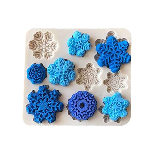 Christmas Snowflake Mold Form Silikon Mold Molds - high quality A