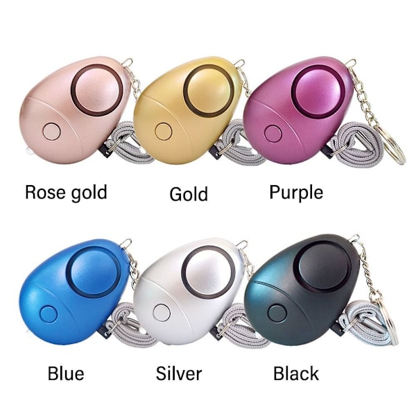 Alarm Keychain Scream Loud Alarm SILVER - varastossa silver