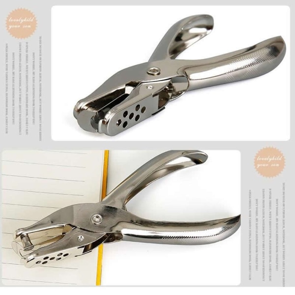 Handstansar Scrapbooking Puncher 6MM Metal - stock