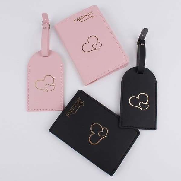 Passhållare Bagagelapp ROSA - high quality Pink