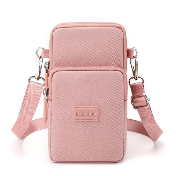 Axelväska Mobiltelefonväska ROSA - high quality pink