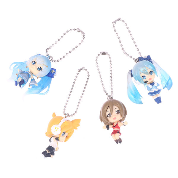 kpl 4cm Hatsune Miku Avaimenperä Kawaii Lahja tytöille Ani - varastossa 1