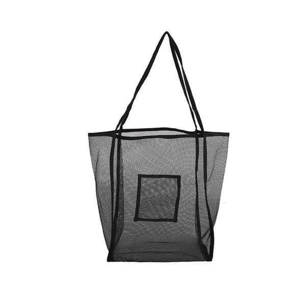 Mesh Strandväska SVART - on stock black
