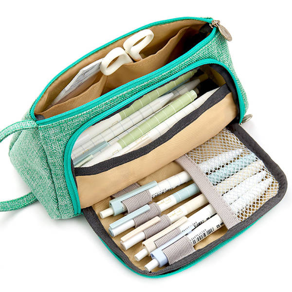 Case Skolpappersväska Stor kapacitet - on stock Green