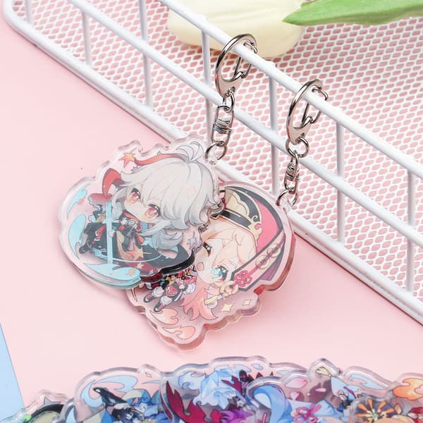Genshin Impact Keychain Genshin Impact Keychains 1 - spot ale