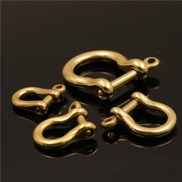 Carabiner D Bow Staples 9MM - spot ale 9mm