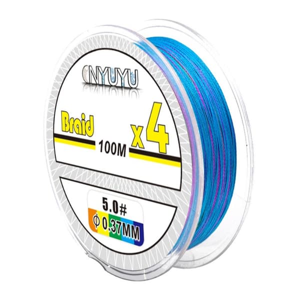 4 Siima 100M PE Punottu siima 7.0 - varastossa 7.0