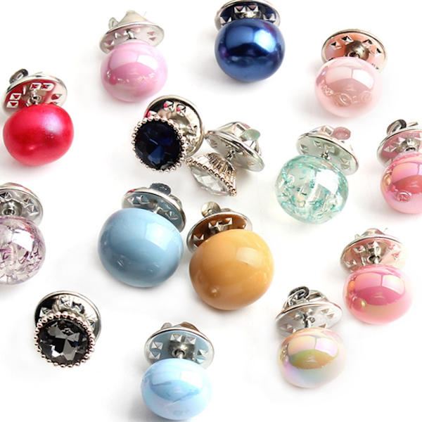 Non-sew Button Anti-light Nail - varastossa 3
